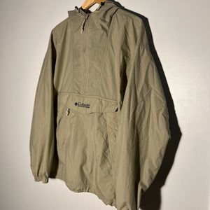 Vintage Columbia pullover windbreaker